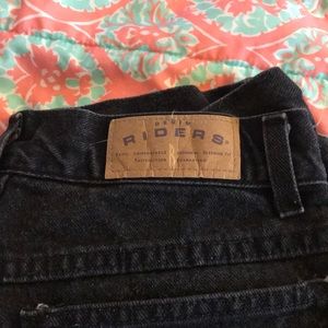 Riders by Lee Shorts - Black high waisted Riders by Lee Shorts - Black high waisted